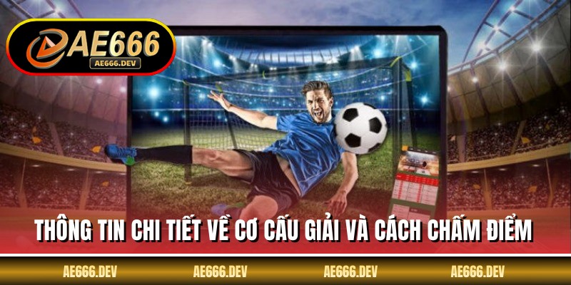 Thông tin chi tiết về cơ cấu giải và cách chấm điểm